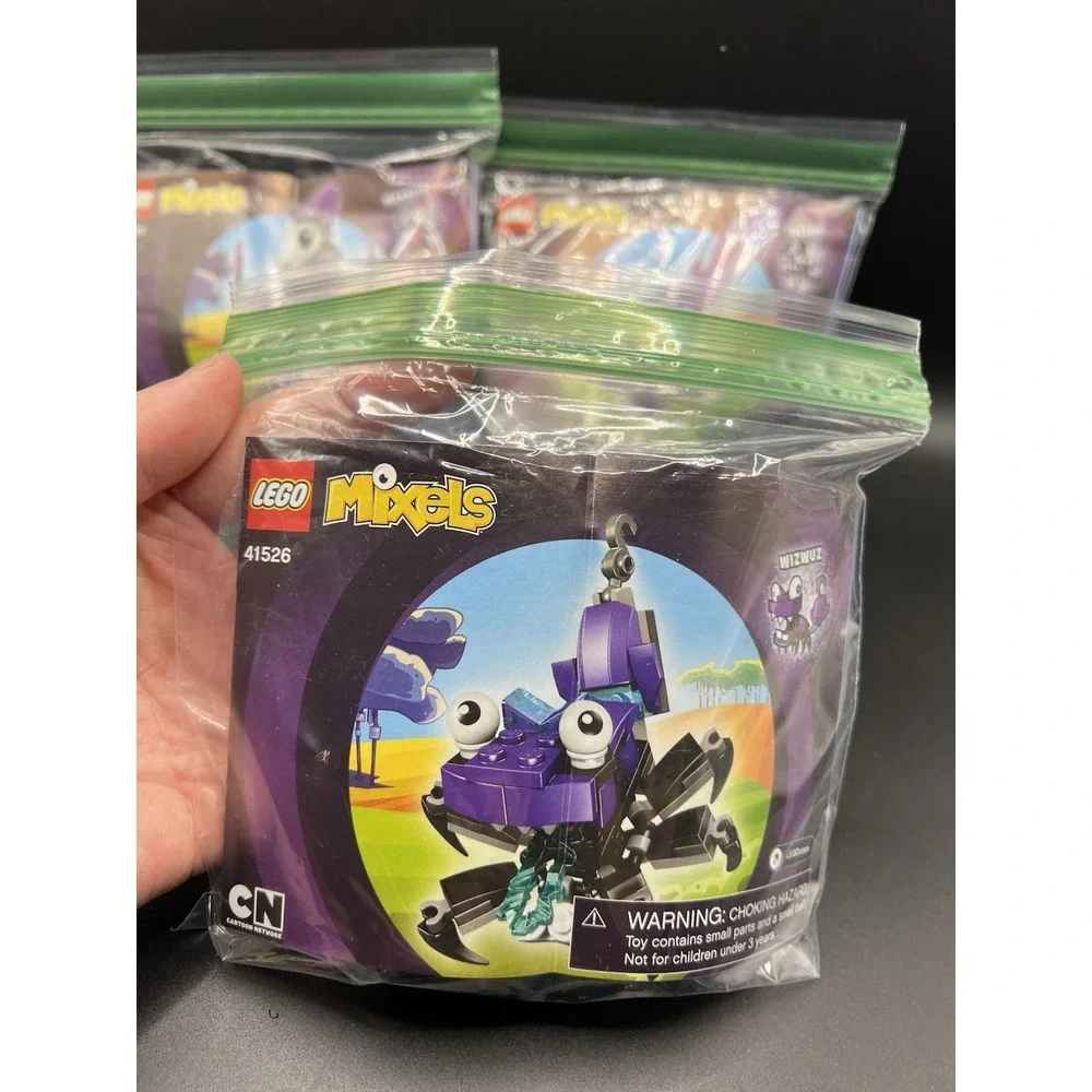 LEGO MIXELS Series 3 Mesmo Magnifo Wizwuz 41524 41525 41526 Complete w/Booklets